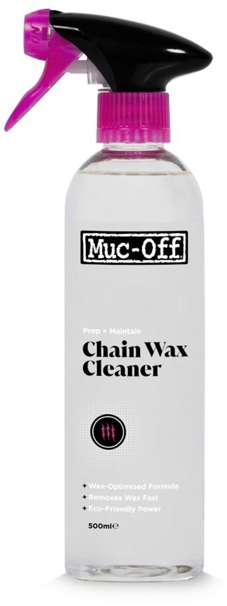 Muc-Off Wax Off - Kettingreiniger - 500ml - Verwijdert kettingsmeervet - Verwijdert fabrieksoliën - Verwijdert waxresten