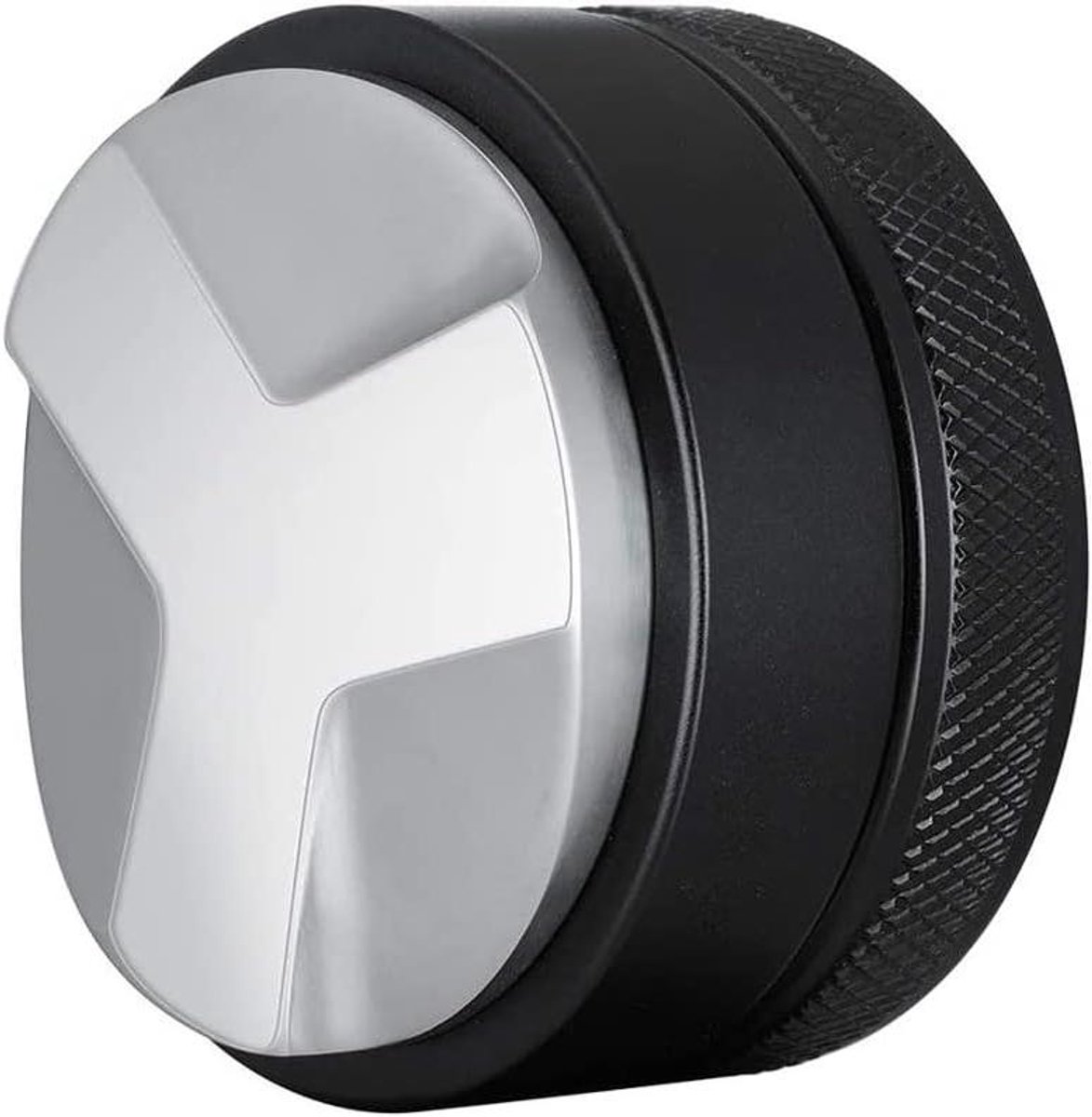 Koffie Distributeur & Sabotage - Tamper & Leveler - Espresso Bereiden - Verstelbare Hoogte - 53 mm - Zwart