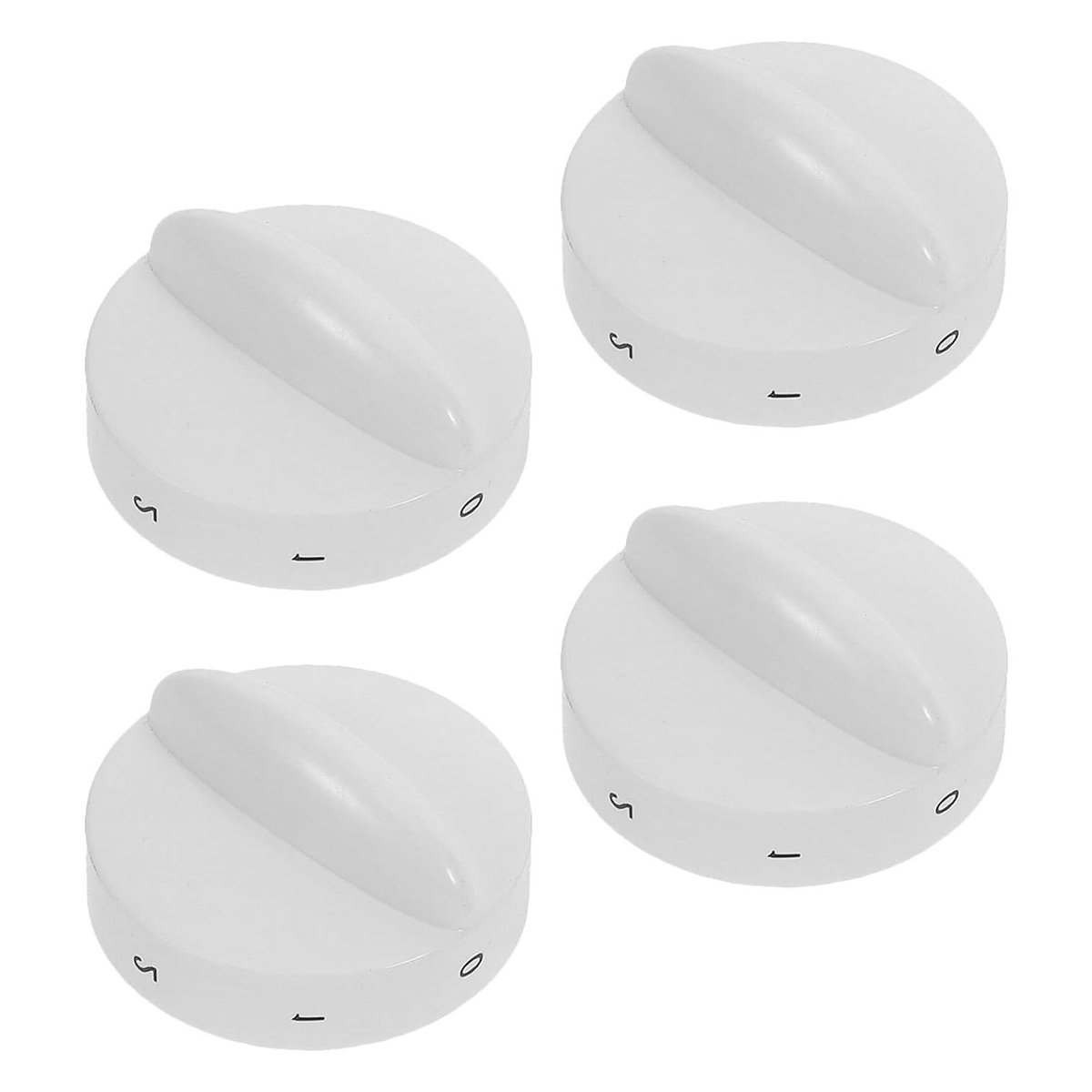 Koelkast Thermostaatknop - Temperatuurregelaar Knop - Temperatuur Instellen - Snelle Vervanging - 3.9 cm - Wit