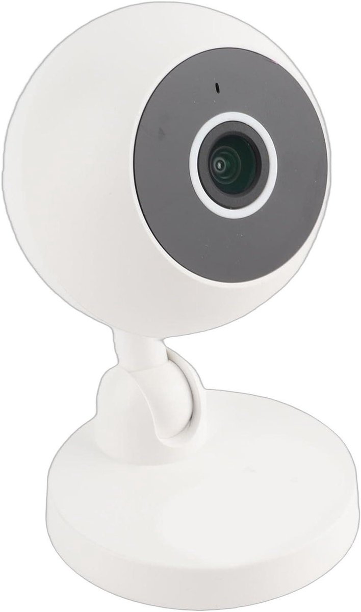 Draadloze Beveiligingscamera - Binnen Camera Systeem - Huisbewaking - Bewegingsdetectie Alarm - 1080P HD - Wit