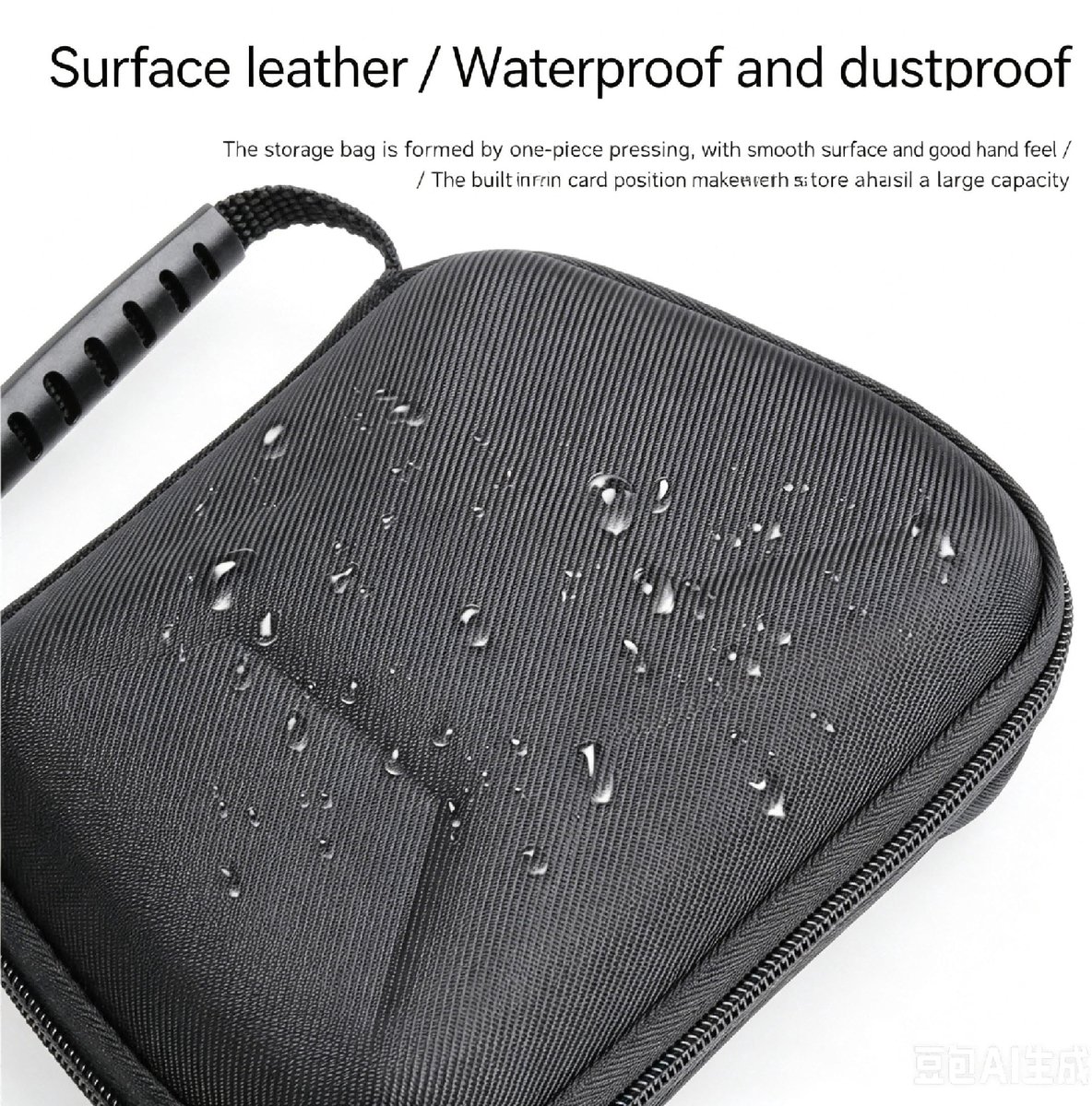 SnelShoppen - Hard Beschermend Hoesje voor Steam Controller 2 - Antikras Opbergtas - Handheld Case - Zwart - Perfect voor Gaming en Bescherming