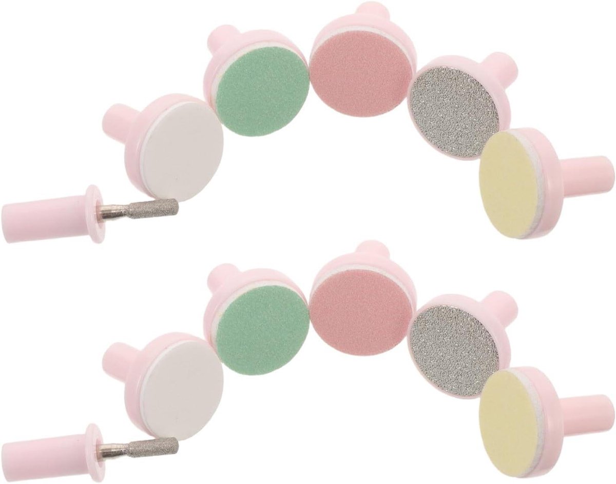 Baby Nagelvijl Opzetstukken - Nagelvijl Pads - Baby Nagelverzorging - Zacht en Veilig - 3 x 1 x 0.7 cm