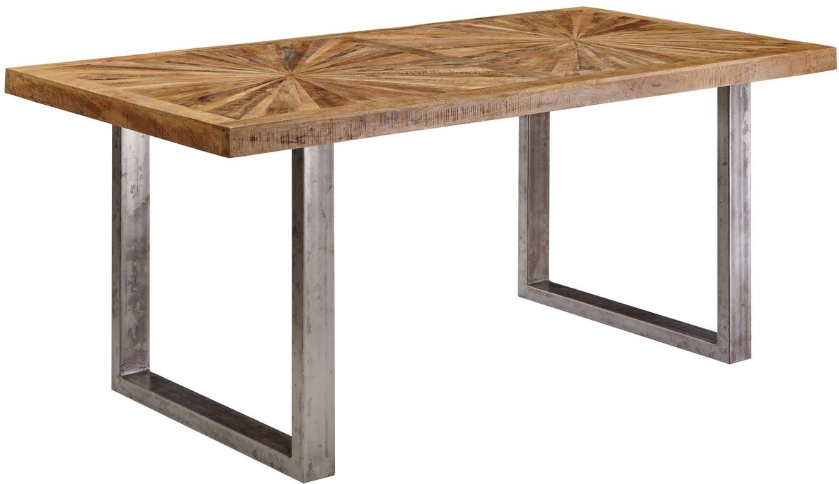Eettafel mangohout 180 cm breed
