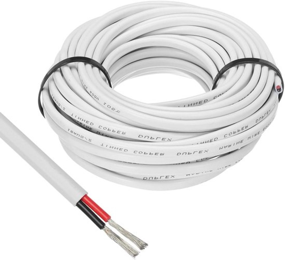 Marinekabel 50 ft - Vertind koper - Bootkabel - PVC-mantel - Automotive - Boot - Marine > 80 Karakters