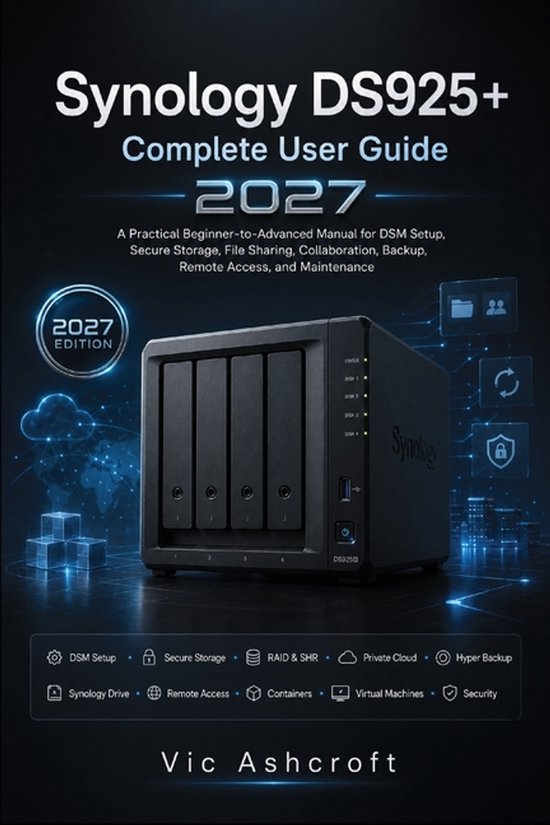 Synology DS925+ Complete User Guide 2027 - cover