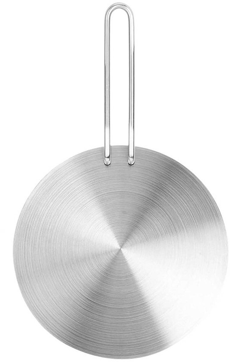 Universele Inductie-adapter - Warmteverdelingsplaat - 22 cm - Roestvrij staal - Inductieplaat Diffuser - Geschikt voor verschillende pannen