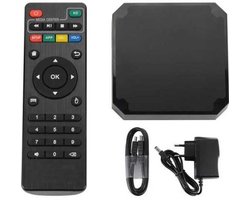 De X96 mini Android TV-box is Geschikt voorzien van Android 7.1, een Amlogic S905W quad-core processor, 2 GB RAM en 16 GB opslagruimte, ondersteunt 4K high-definition video, wifi en heeft een ingebouwde AH373 mediaspeler.