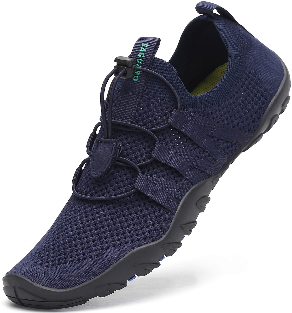 SnelShoppen - Putu Badschoenen Dames - Antislip Zwemschoenen met Sneldrogende Zool - Blauw - Maat 42 EU voor Strand, Zwembad en Vakantie