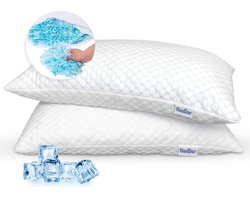 Budino® Perfect Fit Aanpasbaar Traagschuim Hoofdkussen - ...