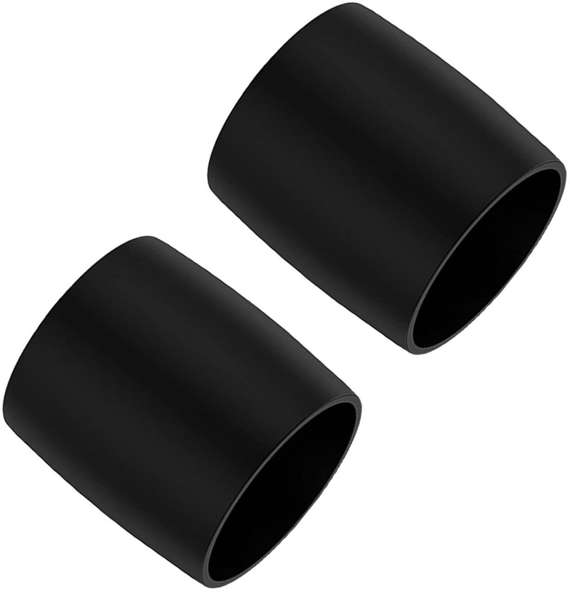 Fiets Stuurtape Ringen - Stuurlint Fixatie - Veilig Fietsen - Duurzame Elasticiteit - 2 stuks - Zwart