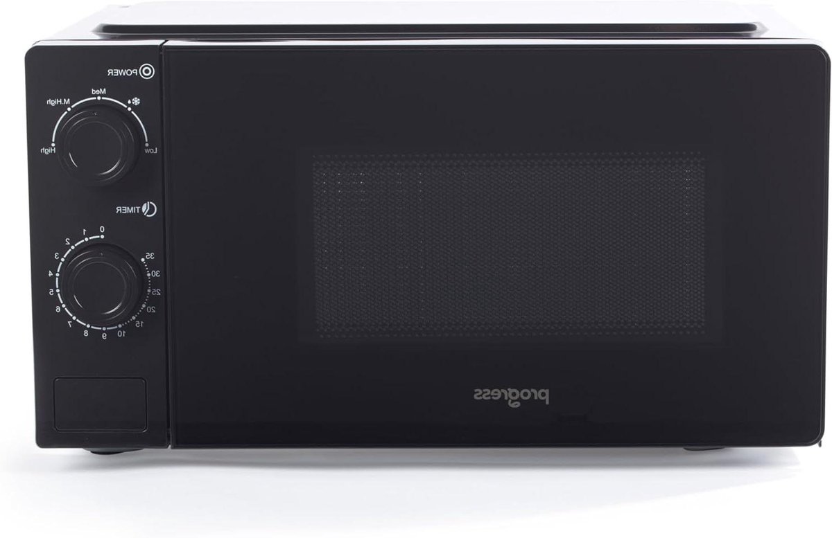 Magnetron Oven - Solo Magnetron - Maaltijden Opwarmen - Handmatige Bediening - 20 Liter - Zwart