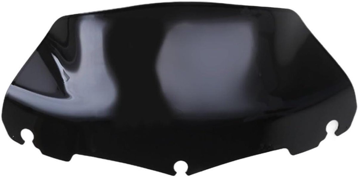 Motorfiets Windscherm - Voorruit Deflector - Comfortabel Rijden - Dubbele Bubble Design - 1996-2013 - Zwart