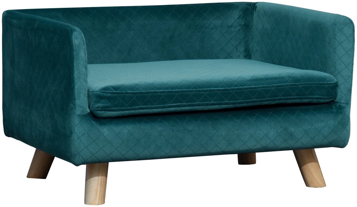 House of Balance Huisdier Sofa - 64x45x36 cm - Kattenbank - Kattensofa - Huisdier bank - Hondenbank - Kattenmand - Honden Sofa - Katten en Kleine honden