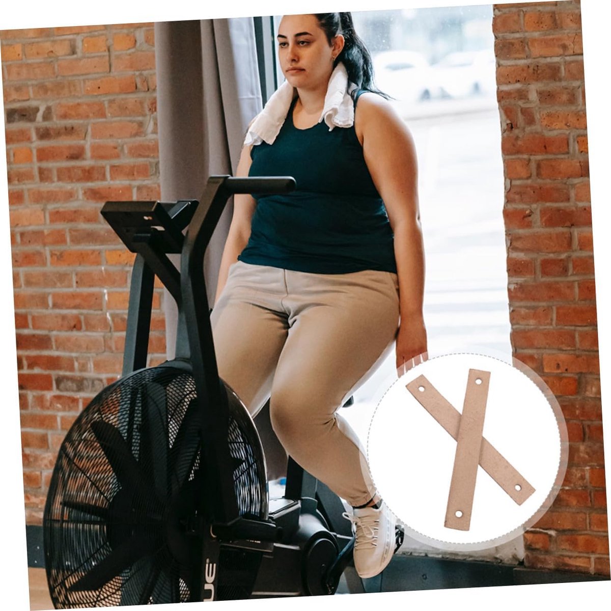 Fiets Remblokken - Remblokken Hometrainer - Indoor Cycling - Duurzaam Slijtvast - 14.5 cm - Diverse kleuren