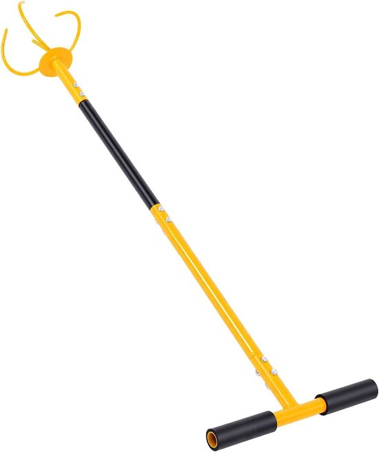Tuinhandfrees - Bodemwoeler Cultivator - Tuinonderhoud - Ergonomisch Handvat - 97 cm - Zwart — afbeelding 5