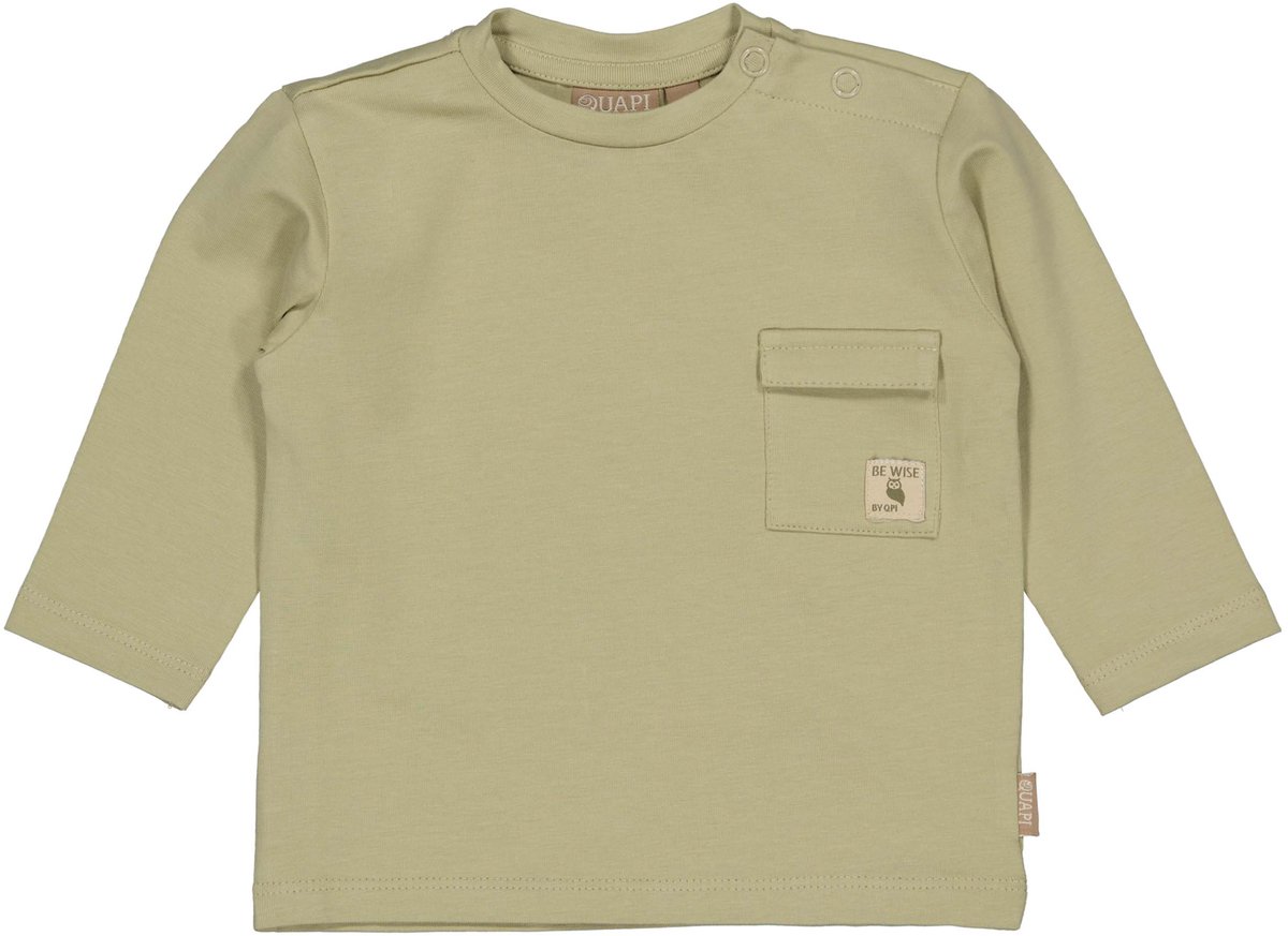 Quapi - Jongens shirt - Olive - Maat 50