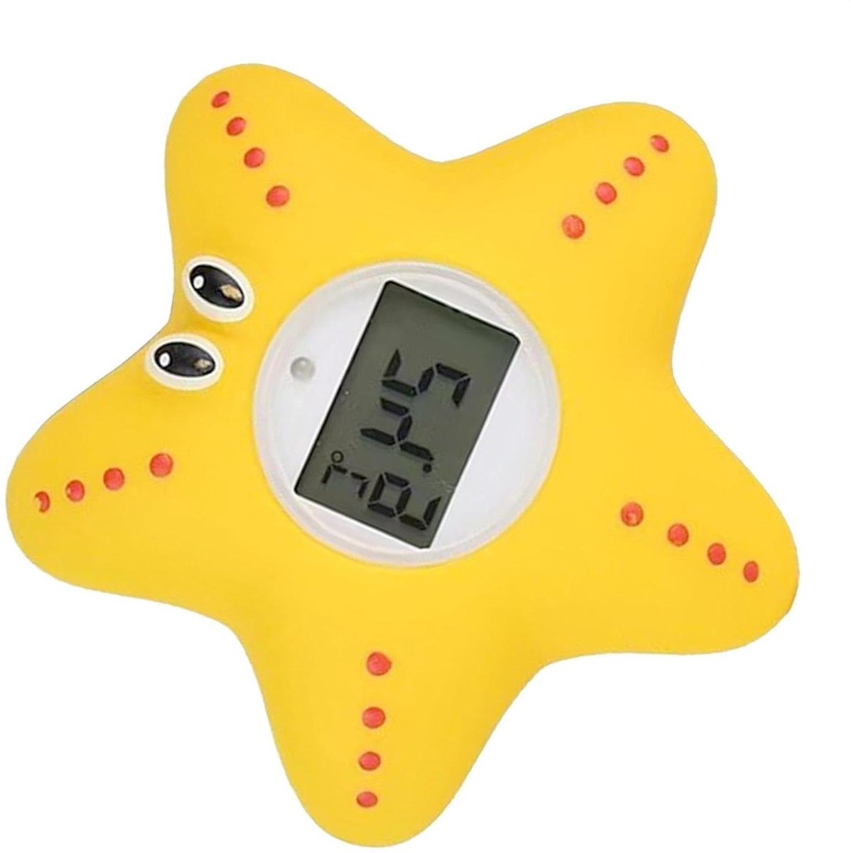 Badwatertemperatuurmeter - Babybadthermometer Drijvend - Veilig Baden - Kleurgecodeerde Veiligheid - 6 x 6 x 5 cm - Uniek