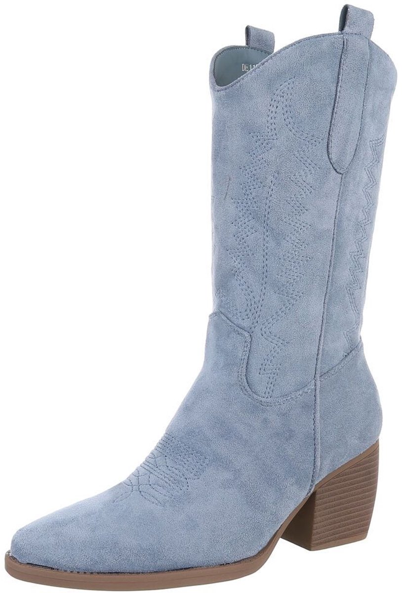 Laarzen - Western stijl blokhak - Dames Mt:37
