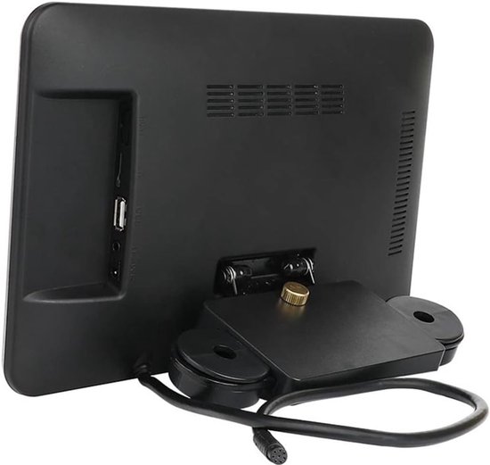 Draagbare DVD Speler - Auto Monitor - Reizen Entertainment - HD Roterend Scherm - 10 Inch - Zwart — afbeelding 3