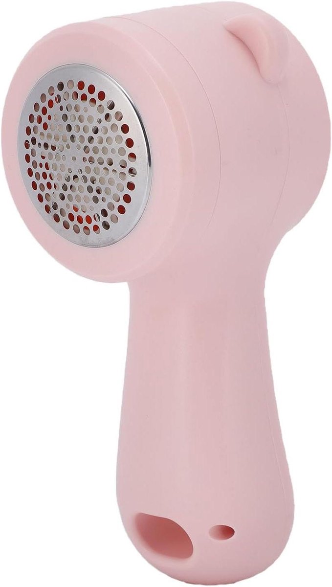 Oplaadbare Pluisverwijderaar - Stoffen Scheerapparaat - Kleding Onderhoud - Realtime Batterijweergave - Compact Ontwerp - Roze