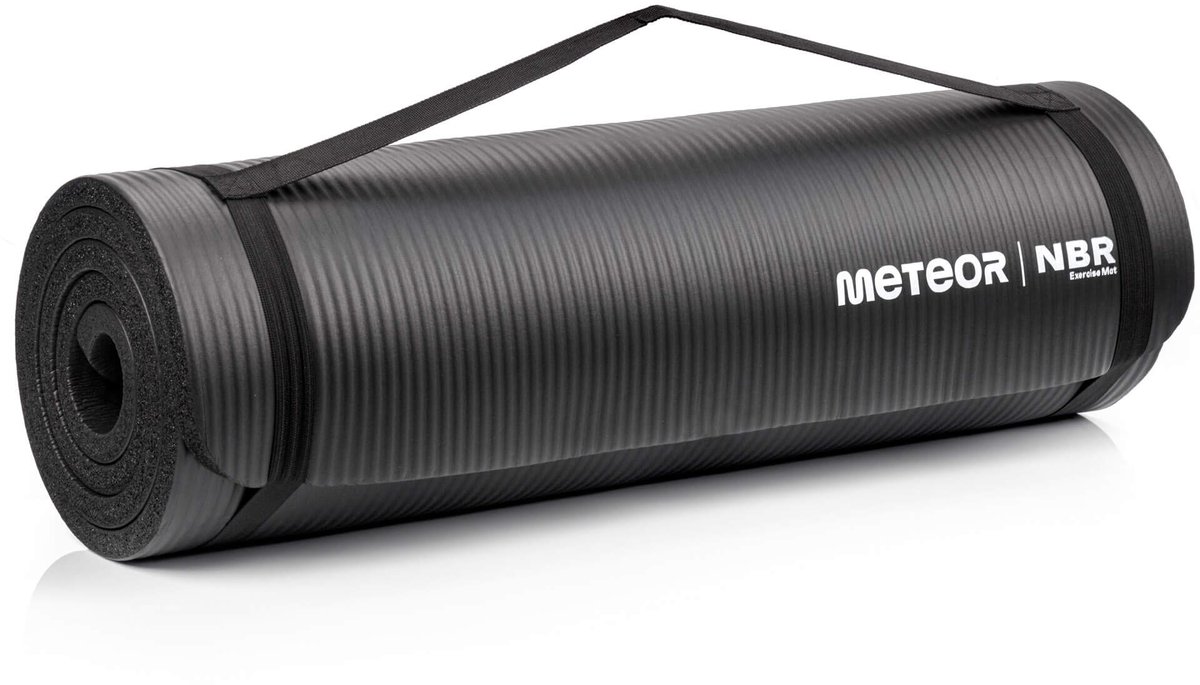 Meteor Oefenmat - Fitnessmat - 182x62x1.5 cm, opvouwbaar