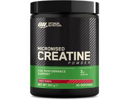 Micronized Creatine Flavoured - 80 Servings - Fruit Punch