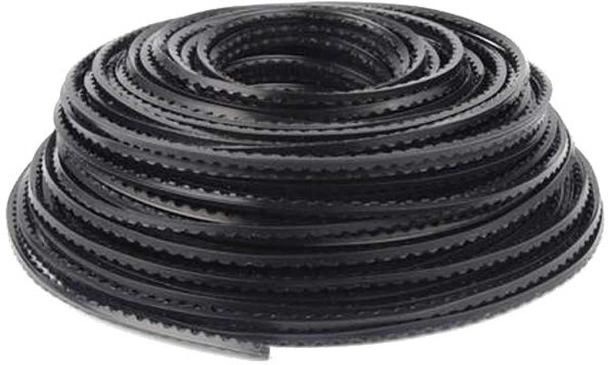 SnelShoppen - Maaidraad Nylondraad Grastrimmerdraden 3 mm x 53 m Getand voor Effectief Snoeien van Overgegroeid Gras en Onkruid
