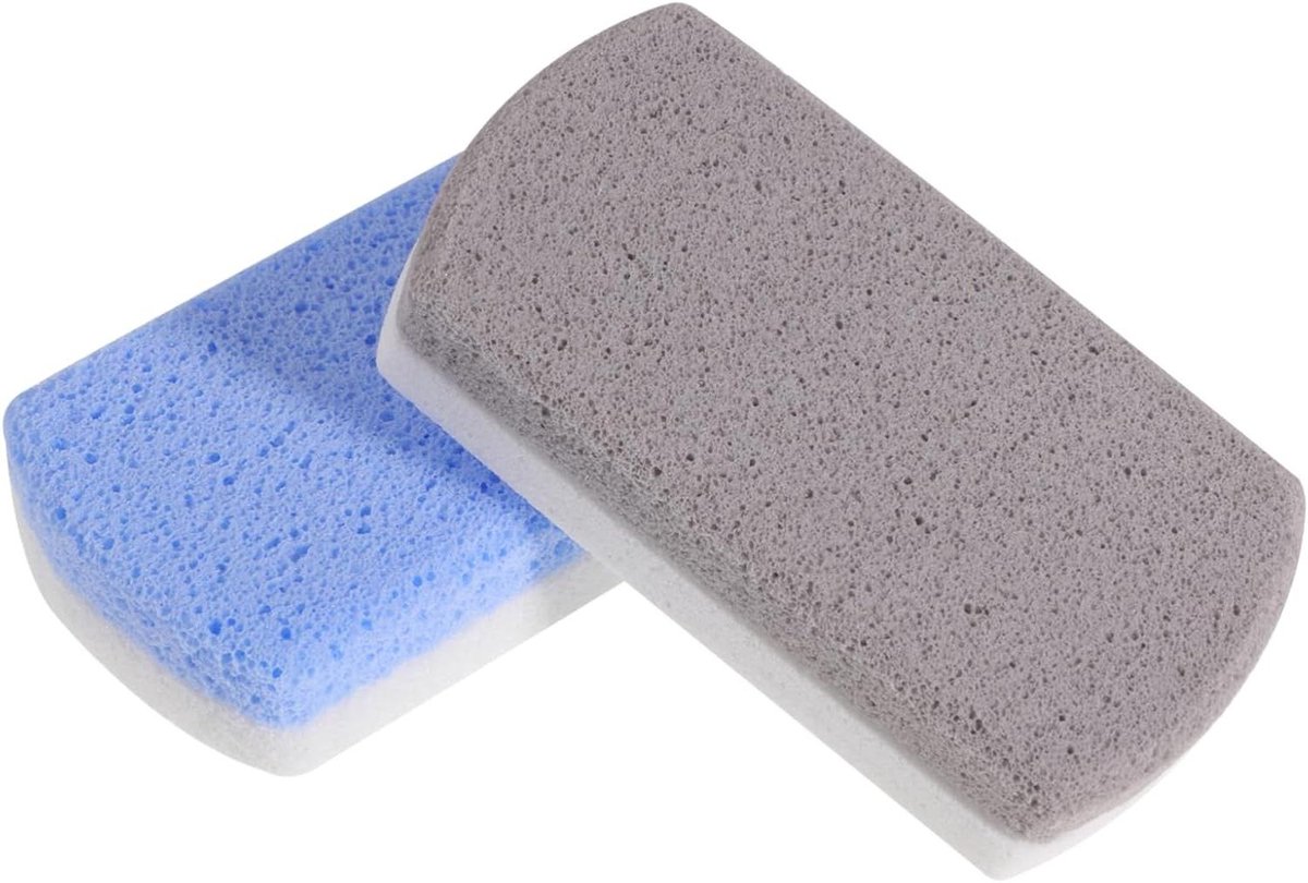 Voetvijl set - Huidverwijderaar - Voeten verzorgen - Ergonomisch ontwerp - 2 stuks - Blauw