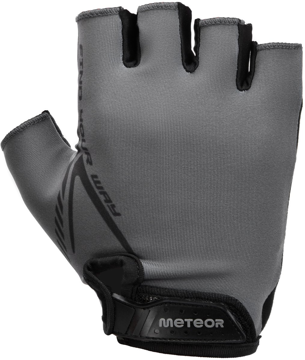 Meteor MX10 L - Fietshandschoenen - Zwart/grijs, maat L