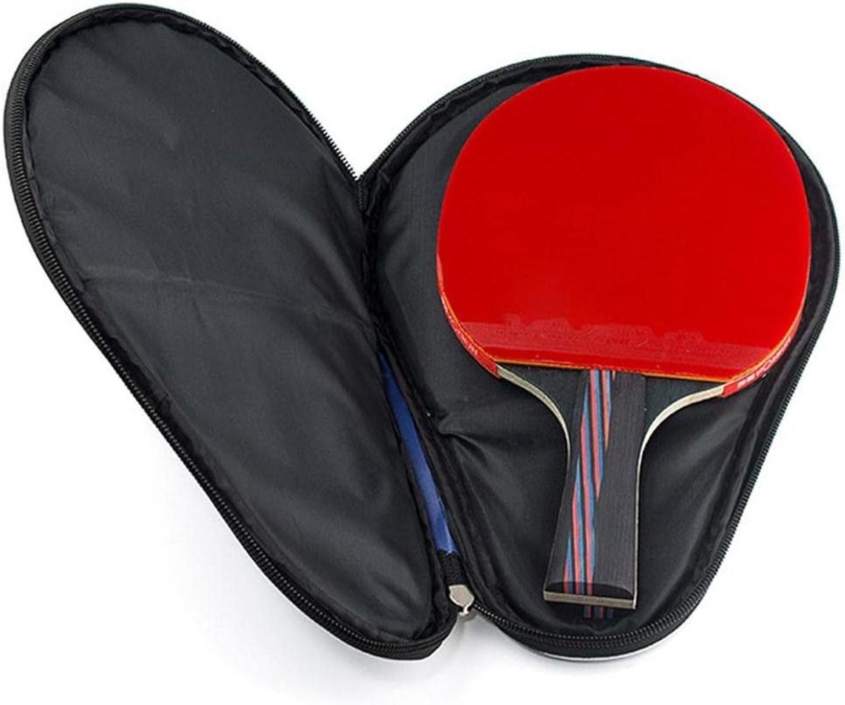Tafeltennisracket Hoes - Pingpong Tas - Training en Reizen - Waterdichte Binnenvoering - 30 x 205 Cm - Zwart