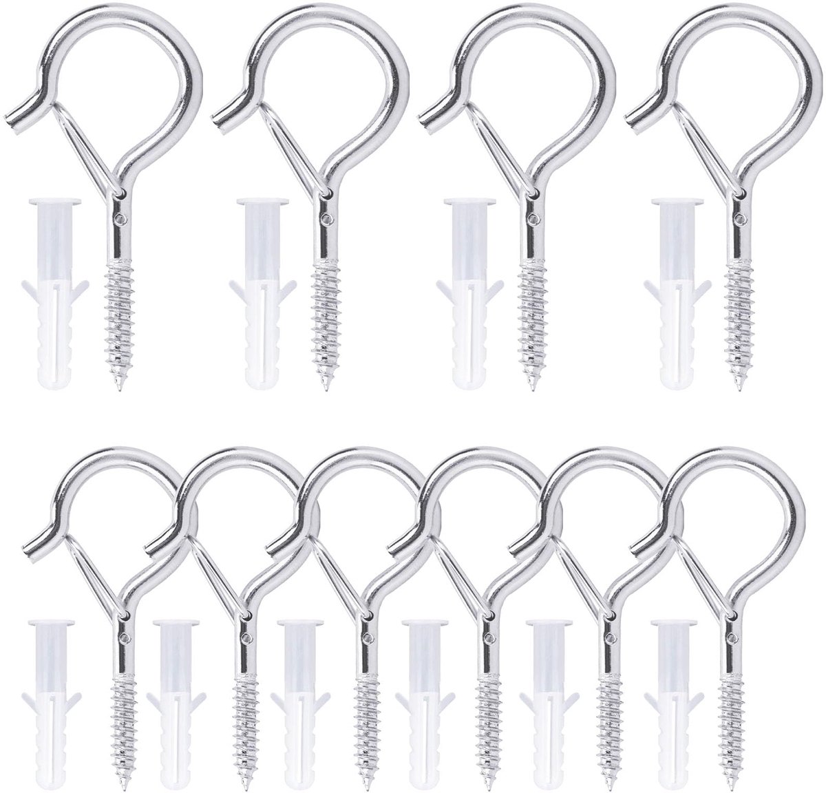 Dailygoods - Schroefhaken - Heavy Duty Voor Diverse Toepassingen