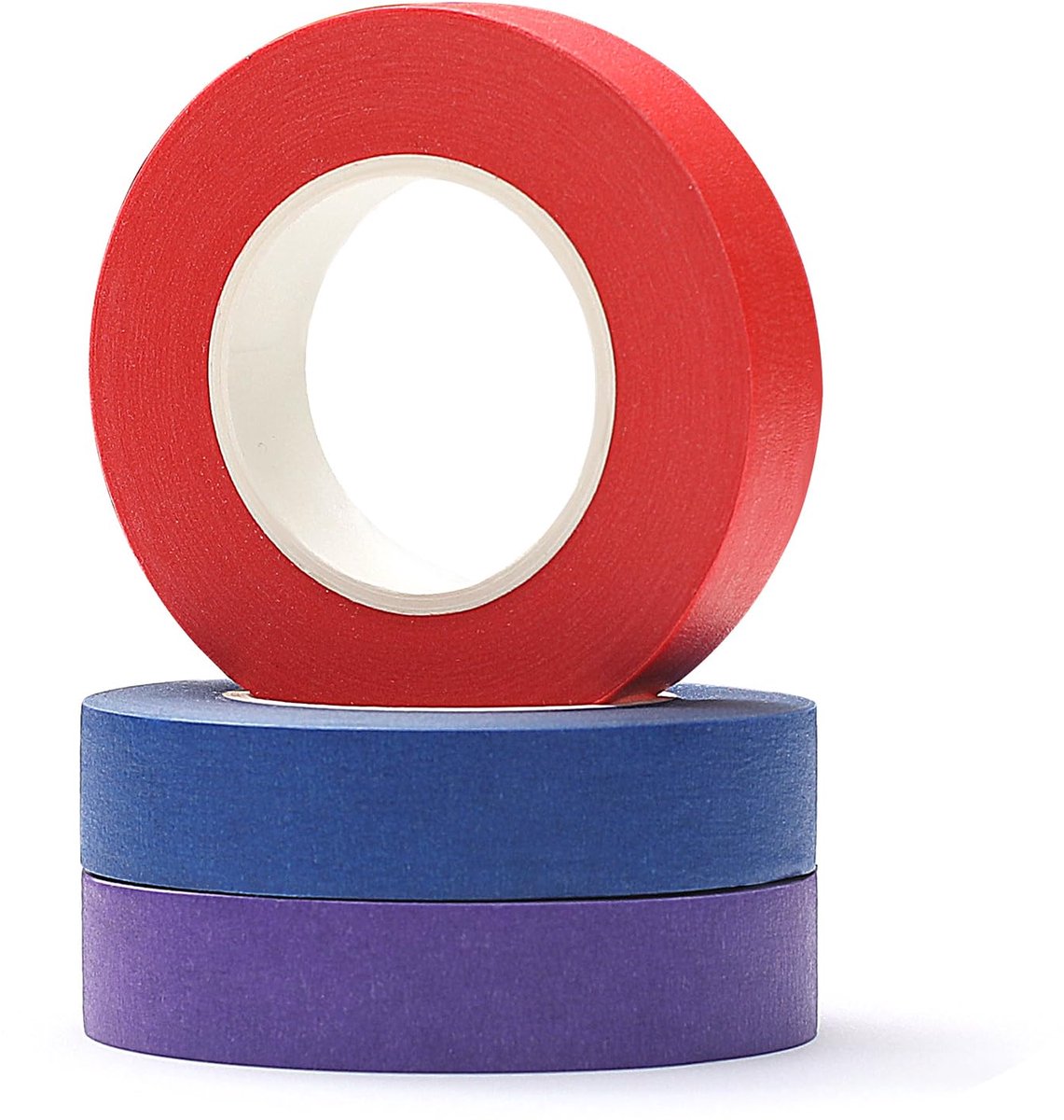Dailygoods - Afplakband 3 Rollen Schilderstape - Premium Verwijderbare Tape voor Schilderwerk