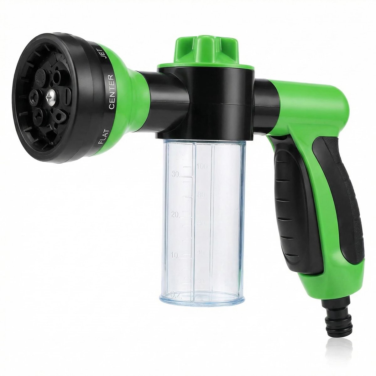 Dailygoods - Tuinslang Spuitkop met 8 Verstelbare Patronen voor Auto-wassen en Planten Wateren