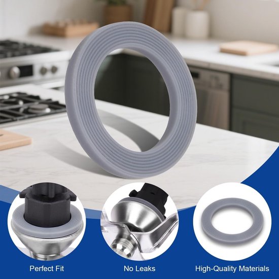 Afdichting voor Thermomix Bimby TM21 TM31 keukenmachine - vervangende afdichtring voor Vorwerk Thermomix mixer accessoires, 3 stuks — afbeelding 5