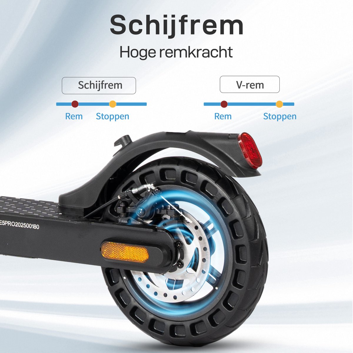 LEAWIN T4 Elektrische Step - 40 km Actieradius - Opvouwbaar - afbeelding 3