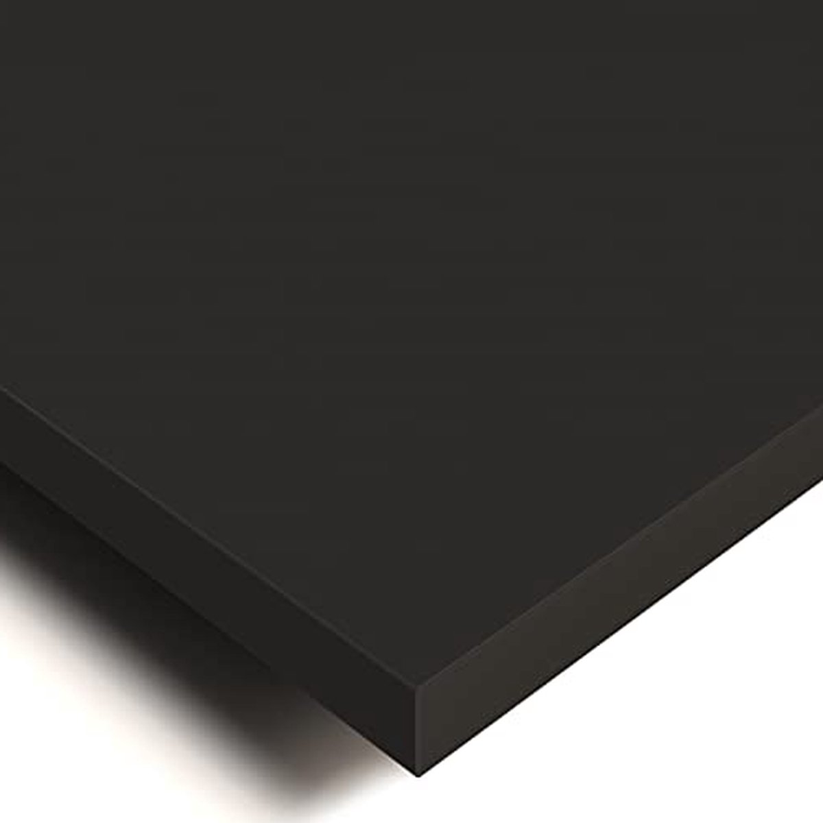 Tafelblad - Bureau blad Eettafel blad - Meubels Maken - Krasbestendig Oppervlak - 120 x 80 cm - Zwart