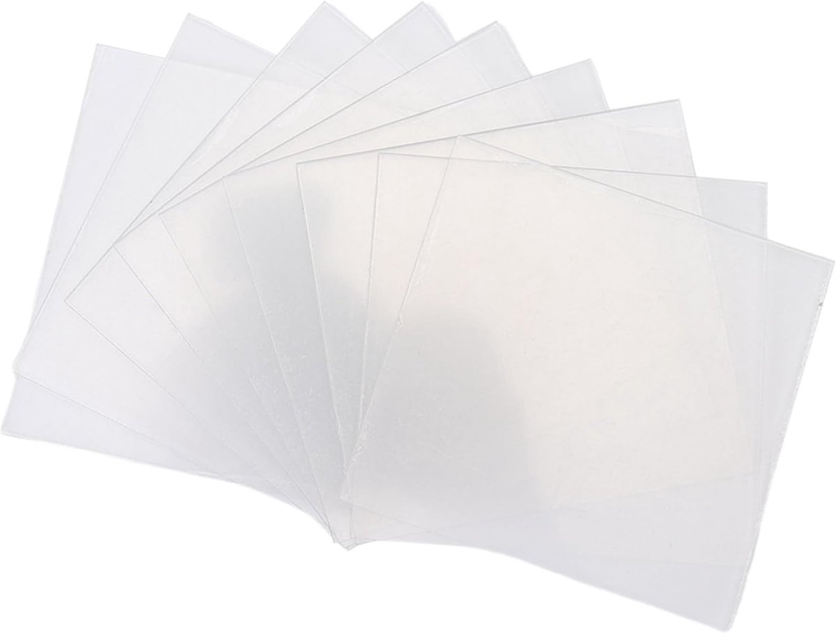 Lashelm Lens Vervanging - Afdeklenzen Laskap - Lassen Beschermen - Onbreekbaar PVC Materiaal - 20 Stuks - Helder