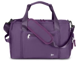 Hikr Reistas – Premium Weekendtas – Ryanair handbagage 40x20x25 tas – 20L – Waterdichte sporttas – Heren en Dames – Fitnesstas – Schoudertas – Duffel bag – Paars
