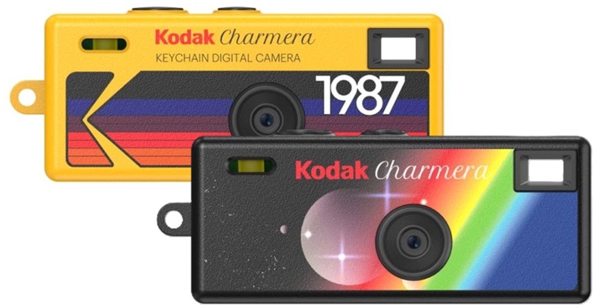 KODAK-set van 2 x Charmera retro-compactcamera's - willekeurig model