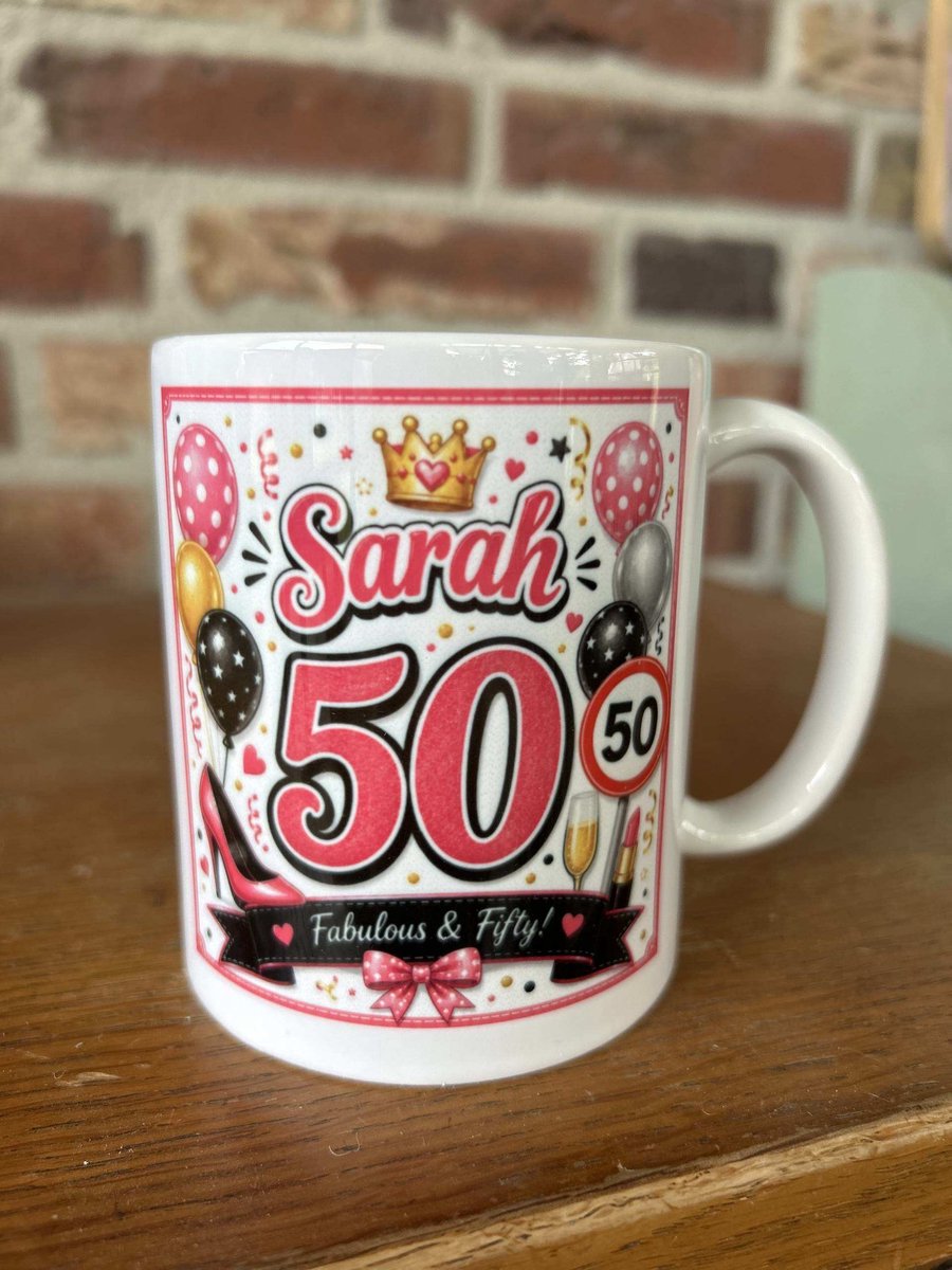 Creaties van hier - mok sarah - 50 - keramiek