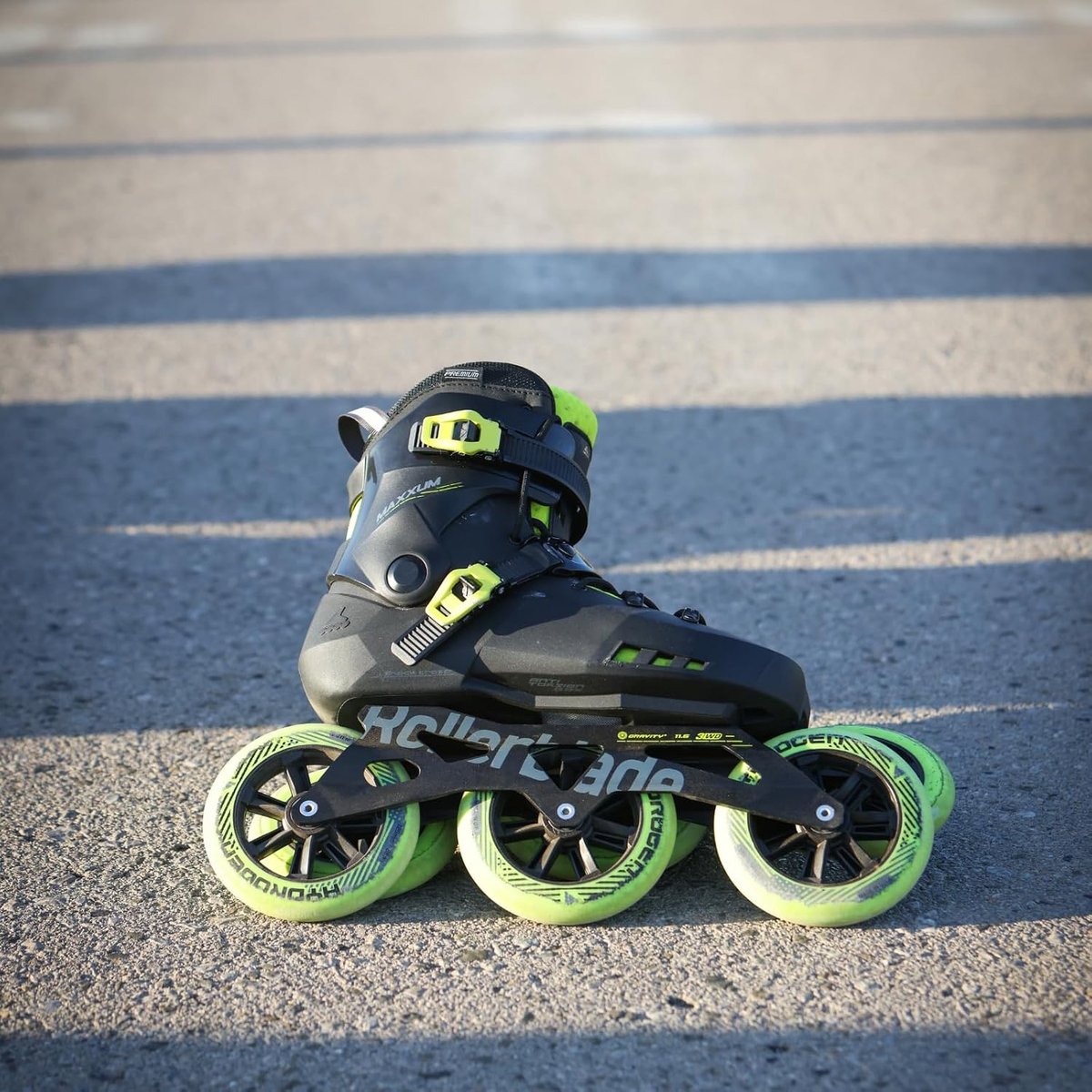 Rolschaatsen - Skeelers - Sportief Skaten - Veelzijdig en Duurzaam - 125 mm Wielmaat - Wit Grijs