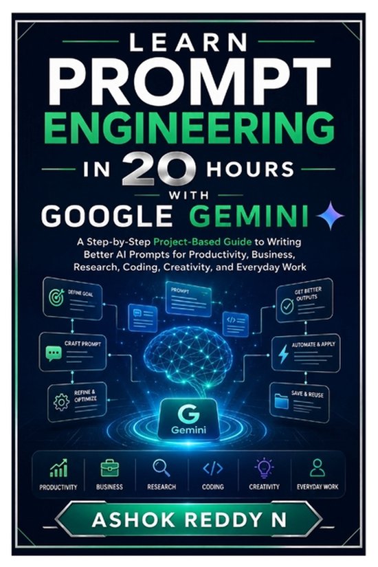 Learn Prompt Engineering in 20 Hours with Google Gemini - cover