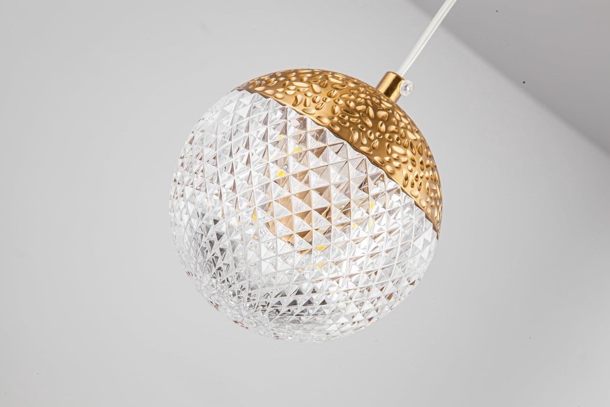 SnelShoppen - G9 Led-hanglamp, Moderne Kroonluchter, In Hoogte Verstelbaar, 3 Lichtpunten, Acrylverf, Eettafel, Keuken, Woonkamer, Slaapkamer, Hal