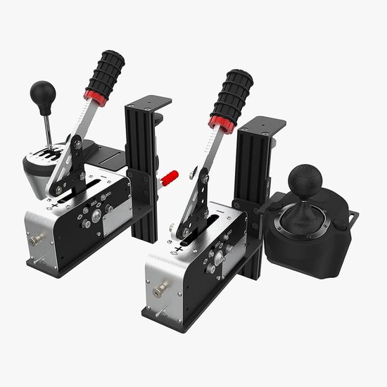 Racing Shifter Handremset - Race Simulator Mount - Race Games Spelen - Verstelbare Hoogte - 0-11.8 Inch - Metaal — afbeelding 2