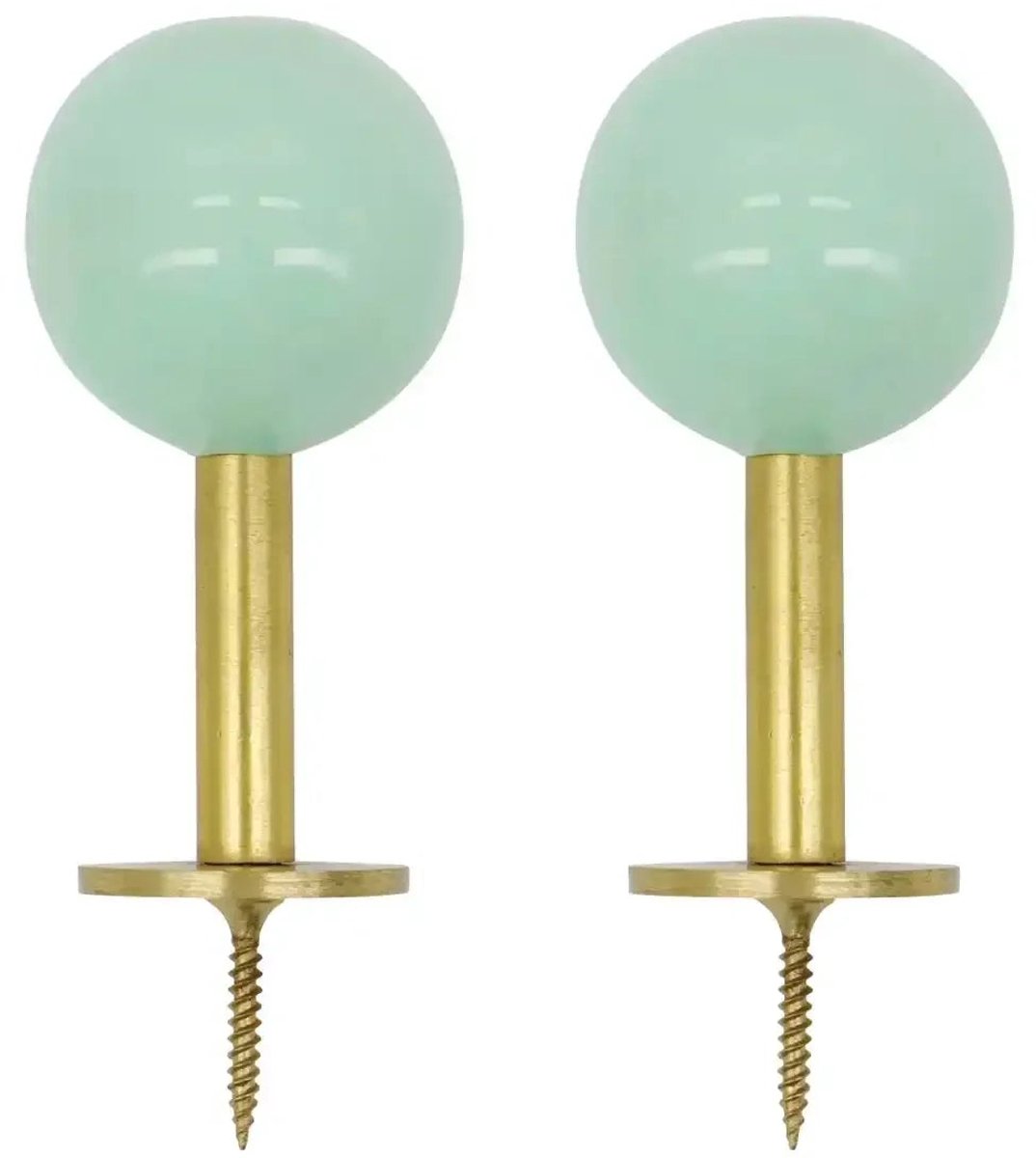 House Doctor Haak Ball Aqua 5cm - 2 stuks