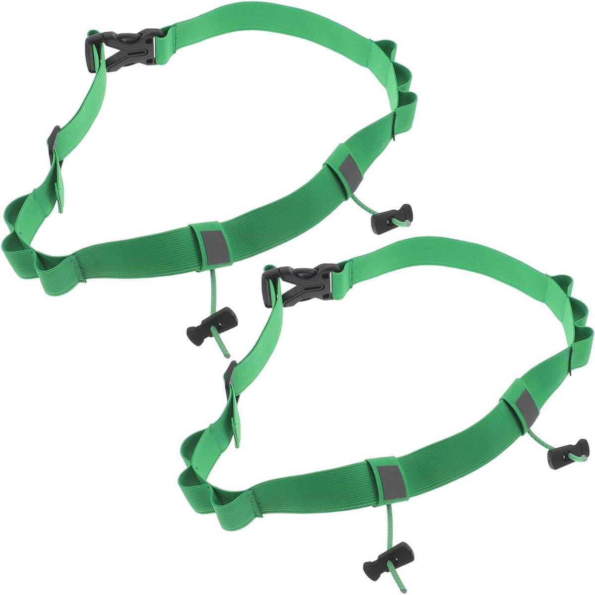 Hardloopband Raceriem - Startnummerhouder Sportriem - Wedstrijden Lopen - Met Opberglussen - 96 cm - Multicolor