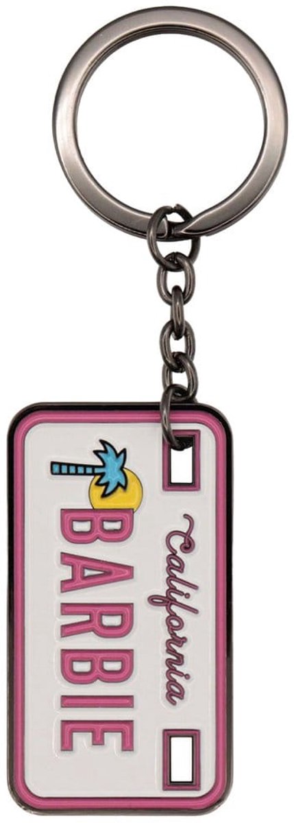 Barbie License Plate Keyring Limited Edition