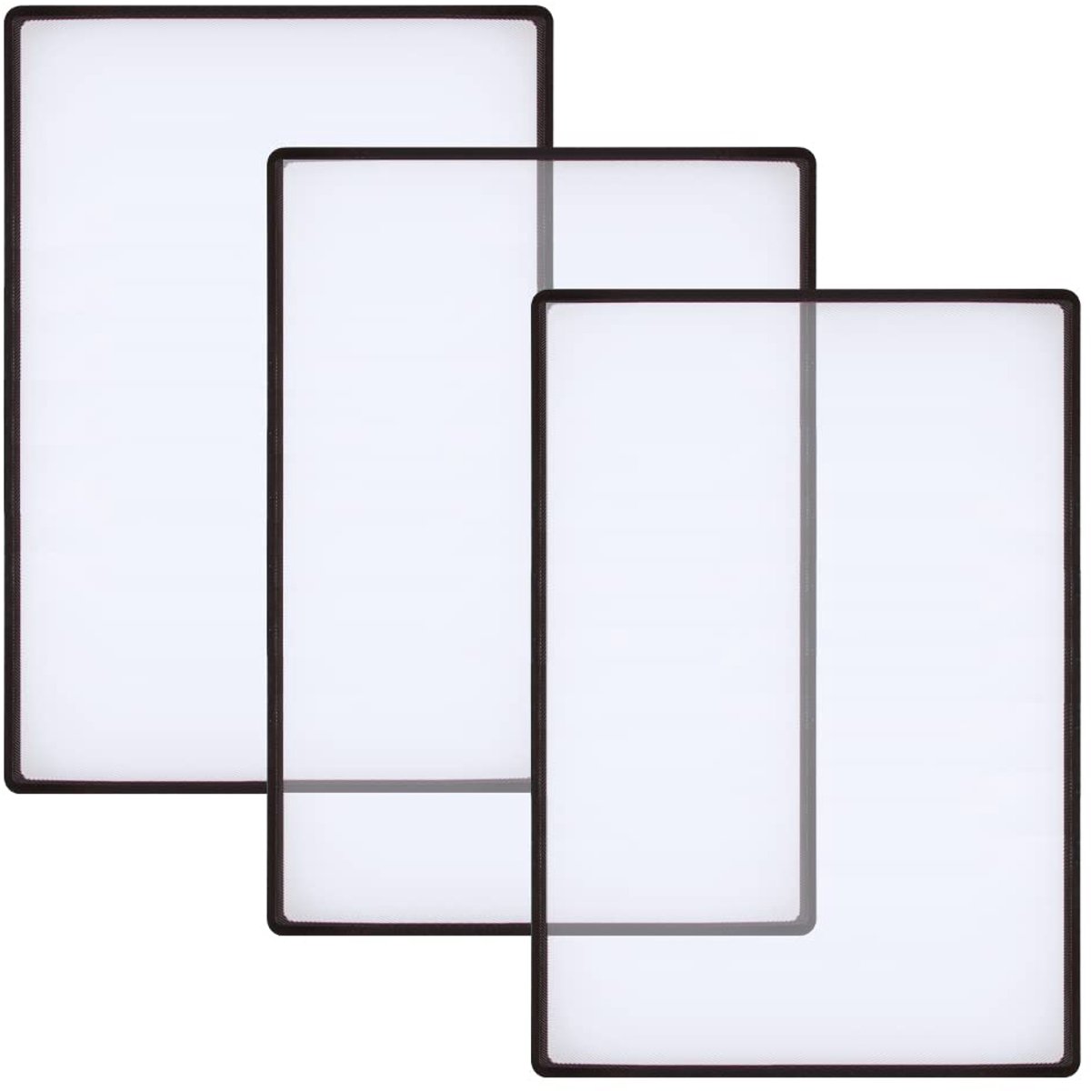 Dailygoods - 3 Stuks Vergroting Leesloepen - 3X Vergroting voor Senioren en Lezen