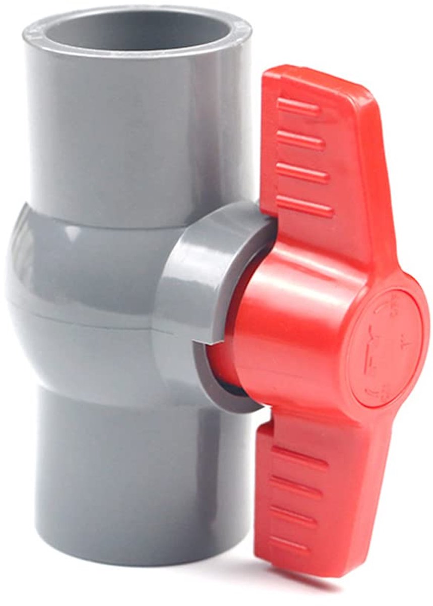 Dailygoods - PVC Ball Valve - Plastic Water Pipe Valve voor Irrigatie
