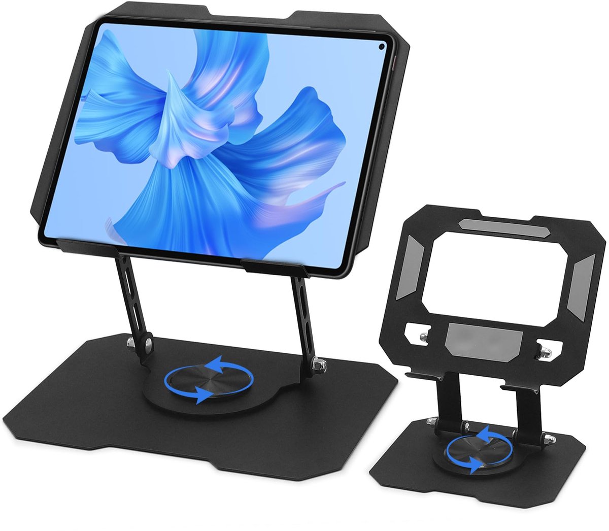 Dailygoods - 360° Draaibare iPad-standaard en Tablet-bureauhouder voor Bureau